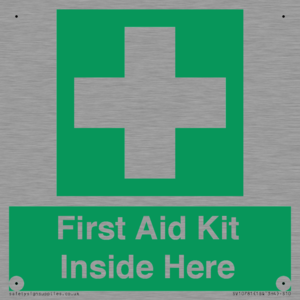 First Aid Kit Inside Here
